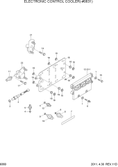 ELECTRONIC CONTROL COOLER(-#0631)