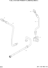 FUEL SYSTEM PRIMER PLUMBING(-#0631)