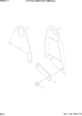 LIFTING BRACKET(#0632-)