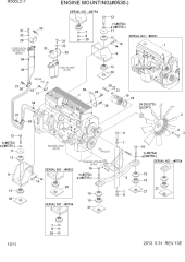 ENGINE MOUNTING(#0530-)