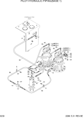 PILOT HYDRAULIC PIPING(BASE 1)