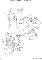 PILOT HYDRAULIC PIPING(BASE 3)