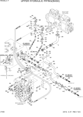 UPPER HYDRAULIC PIPING(BASE)