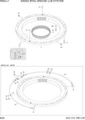 SWING RING GREASE LUB SYSTEM