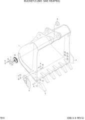 BUCKET(3.20M3 SAE HEAPED)