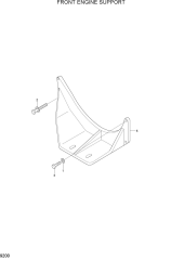FRONT ENGINE SUPPORT