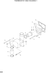 THERMOSTAT AND HOUSING 1