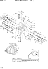 TRAVEL MOTOR(2/2, TYPE 1)