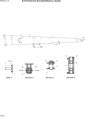 EXTENSION BOOM(R520LC-9DM)