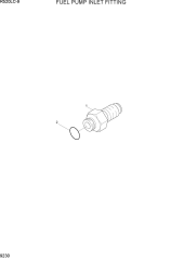 FUEL PUMP INLET FITTING