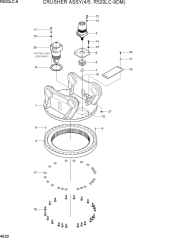 CRUSHER ASSY(4/5, R520LC-9DM)