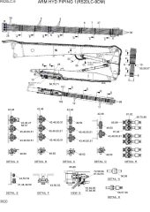 ARM HYD PIPING 1(R520LC-9DM)