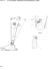 ATTACHMENT WARNING SENSOR(R520LC-9DM)