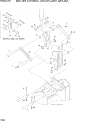 BUCKET CONTROL GROUP(AUTO GREASE)