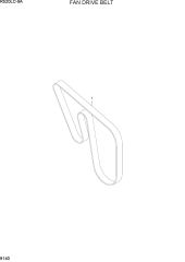 FAN DRIVE BELT