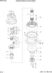 SWING REDUCTION GEAR