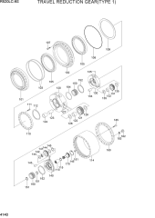 TRAVEL REDUCTION GEAR(TYPE 1)