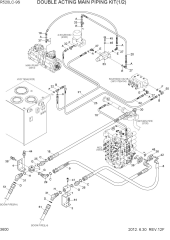 DOUBLE ACTING MAIN PIPING KIT(1/2)