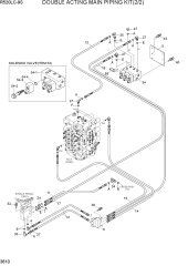 DOUBLE ACTING MAIN PIPING KIT(2/2)