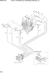 PILOT HYD PIPING(CONTROL 2)