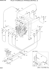 PILOT HYD PIPING(CONTROL 3)