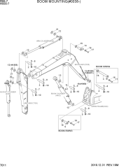 BOOM MOUNTING(#0038-)