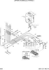 UPPER HYDRAULIC PIPING 1