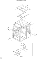 CABIN ASSY(1/6)