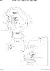 SWING RING GREASE LUB SYSTEM