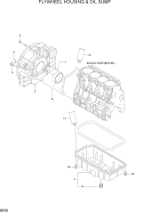 FLYWHEEL HOUSING & OIL SUMP