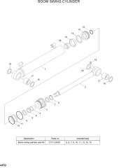 BOOM SWING CYLINDER