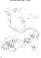 PILOT HYD PIPING 6 (RCV-LEVER)