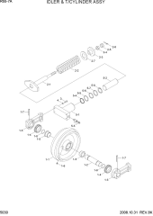 IDLER & T/CYLINDER ASSY