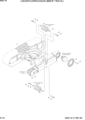 UNDERCARRIAGE(RUBBER TRACK)