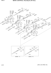 MAIN CONTROL VALVE(2/4, #1732-)
