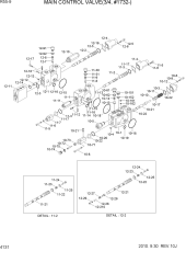 MAIN CONTROL VALVE(3/4, #1732-)