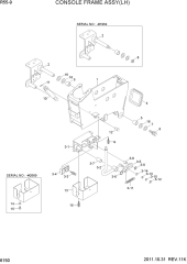 CONSOLE FRAME ASSY(LH)