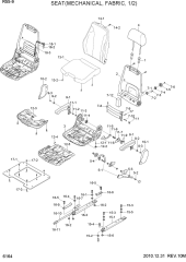 SEAT(MECHANICAL, FABRIC, 1/2)
