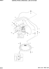 SWING RING GREASE LUB SYSTEM