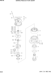 SWING REDUCTION GEAR