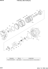 TRAVEL MOTOR(2/3)