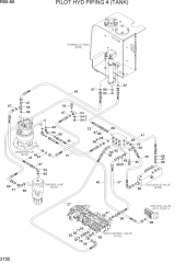 PILOT HYD PIPING 4 (TANK)