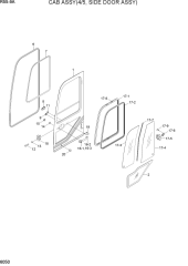 CAB ASSY(4/5, SIDE DOOR ASSY)