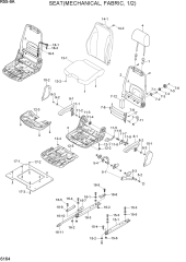 SEAT(MECHANICAL, FABRIC, 1/2)