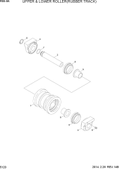 UPPER & LOWER ROLLER(RUBBER TRACK)