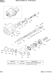 MAIN PUMP(1/3, T5VP2D25)