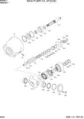 MAIN PUMP(1/4, AP2D28)