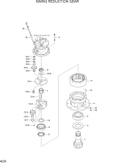 SWING REDUCTION GEAR