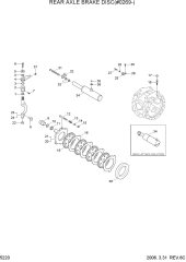 REAR AXLE BRAKE DISC(#0269-)