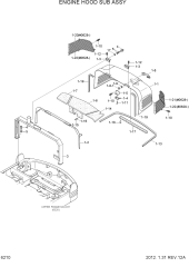 ENGINE HOOD SUB ASSY